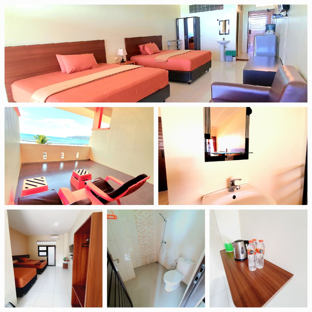 Hotel tenda Pantai Timur Pangandaran HOTEL TENDA PANGANDARAN Family Room