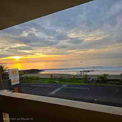 kamar family sea view Hotel tenda Pantai Timur Pangandaran HOTEL TENDA PANGANDARAN Family Sea View